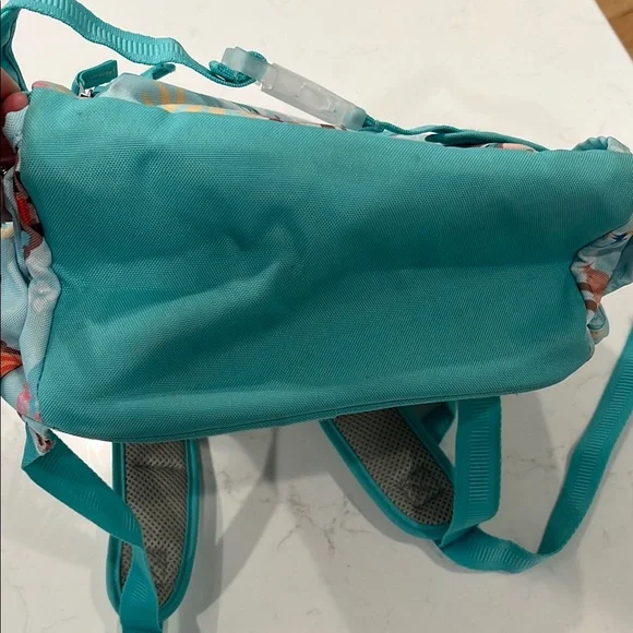 Pottery Barn Kids Blue Backpack with Whimsical Design - Picture 4 of 4